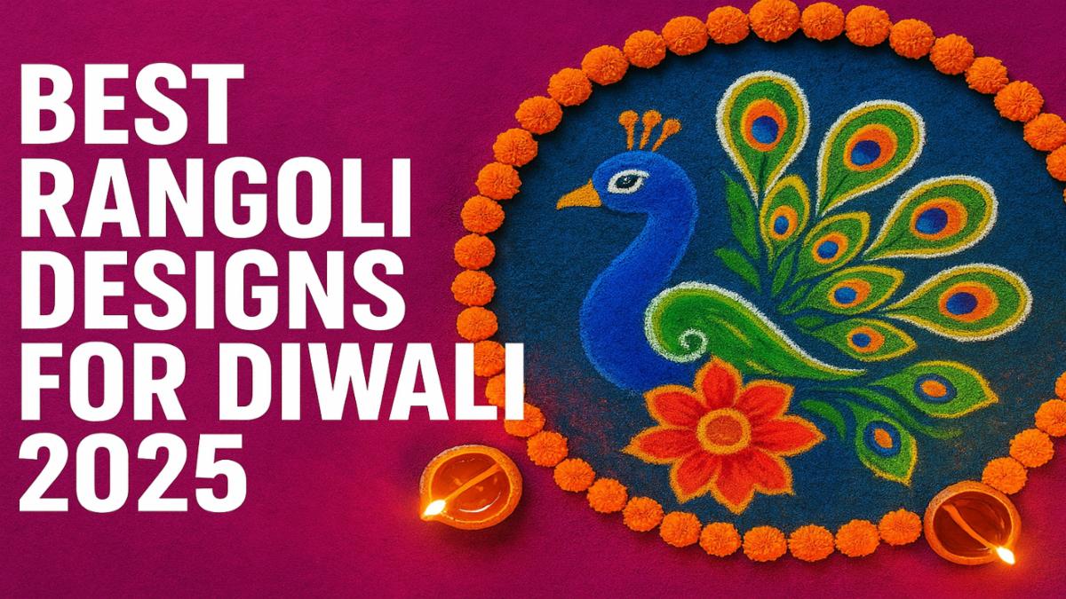આ દિવાળી માટે શ્રેષ્ઠ રંગોળી ડિઝાઇન - બનાવો એકદમ સરળતાથી